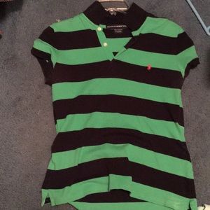 Ralph Lauren Sport Striped Polo